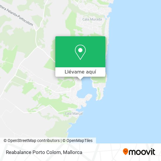 Mapa Reabalance Porto Colom