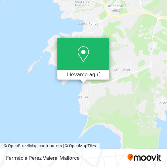 Mapa Farmàcia Perez Valera