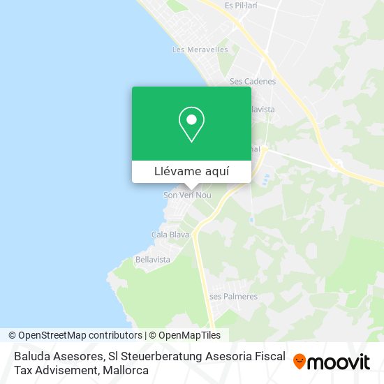 Mapa Baluda Asesores, Sl Steuerberatung Asesoria Fiscal Tax Advisement