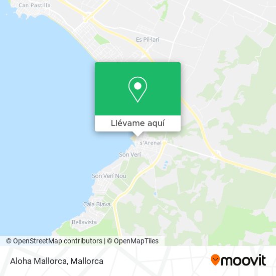 Mapa Aloha Mallorca