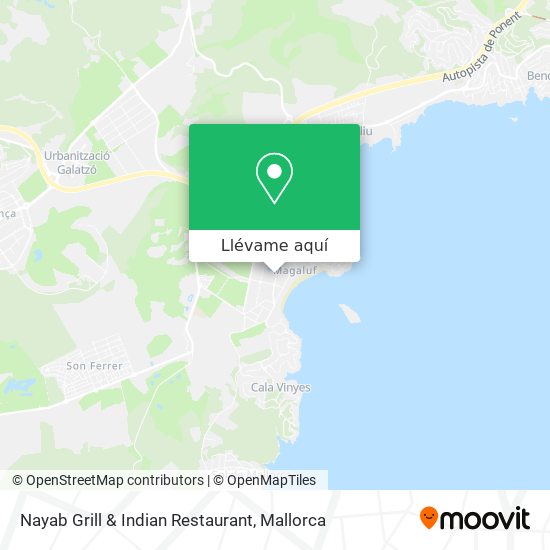 Mapa Nayab Grill & Indian Restaurant