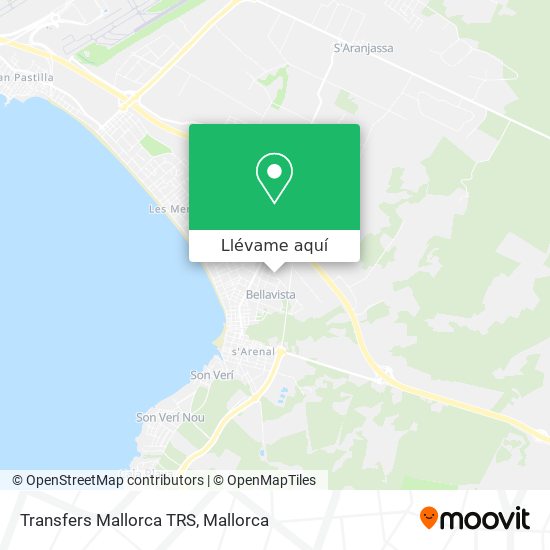 Mapa Transfers Mallorca TRS