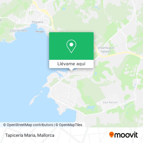 Mapa Tapicería Maria