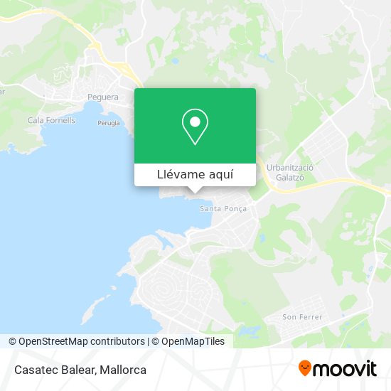 Mapa Casatec Balear