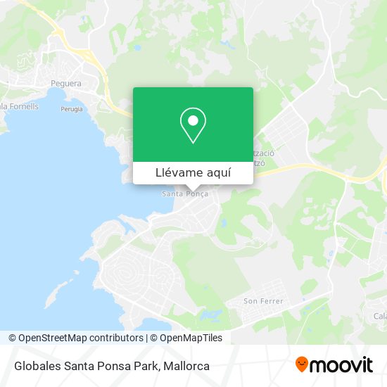 Mapa Globales Santa Ponsa Park