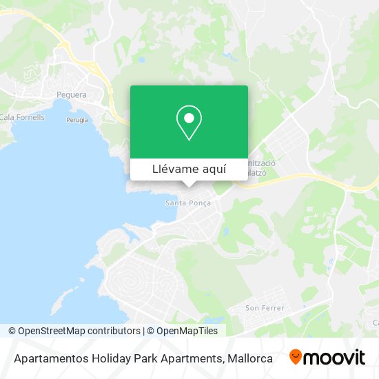 Mapa Apartamentos Holiday Park Apartments