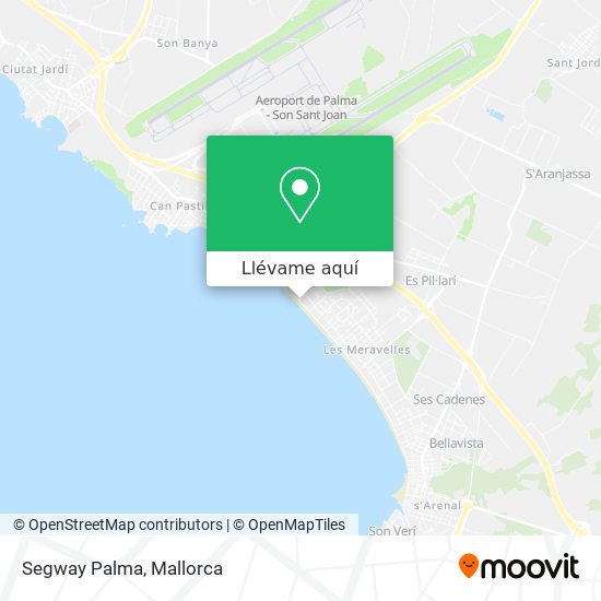 Mapa Segway Palma