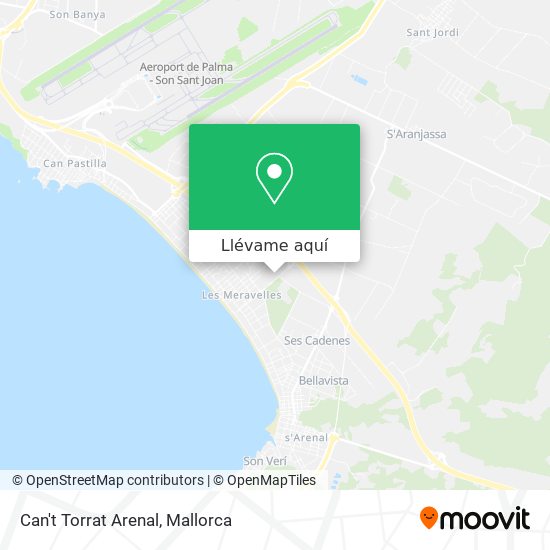 Mapa Can't Torrat Arenal