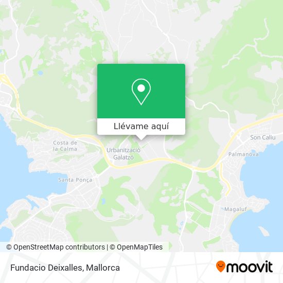Mapa Fundacio Deixalles