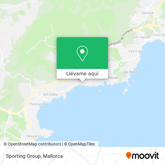Mapa Sporting Group