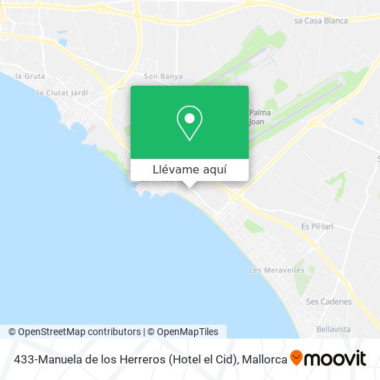 Mapa 433-Manuela de los Herreros (Hotel el Cid)