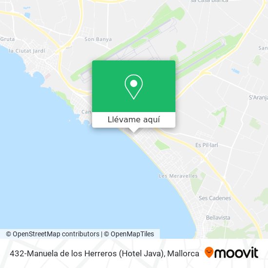 Mapa 432-Manuela de los Herreros (Hotel Java)