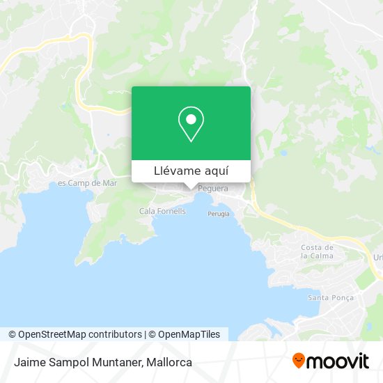 Mapa Jaime Sampol Muntaner