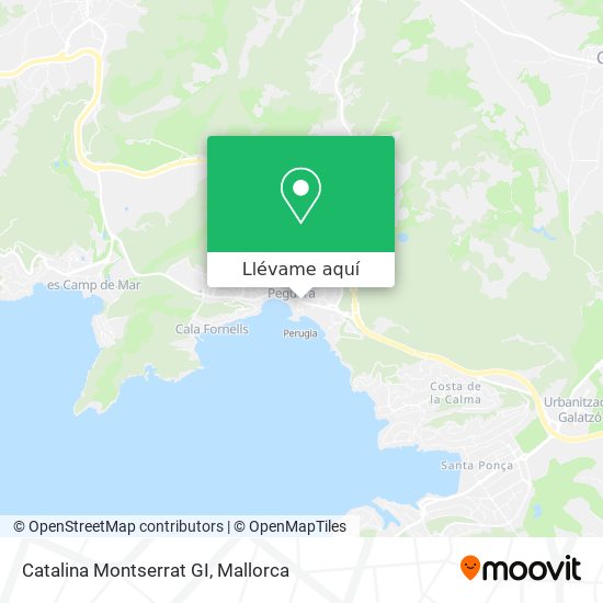 Mapa Catalina Montserrat GI