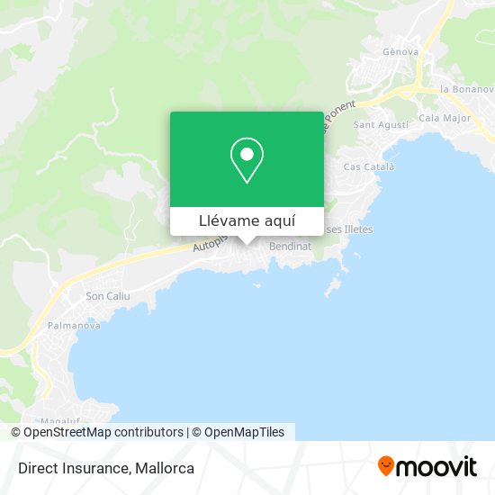 Mapa Direct Insurance