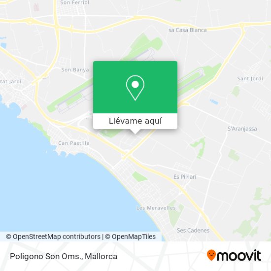 Mapa Poligono Son Oms.
