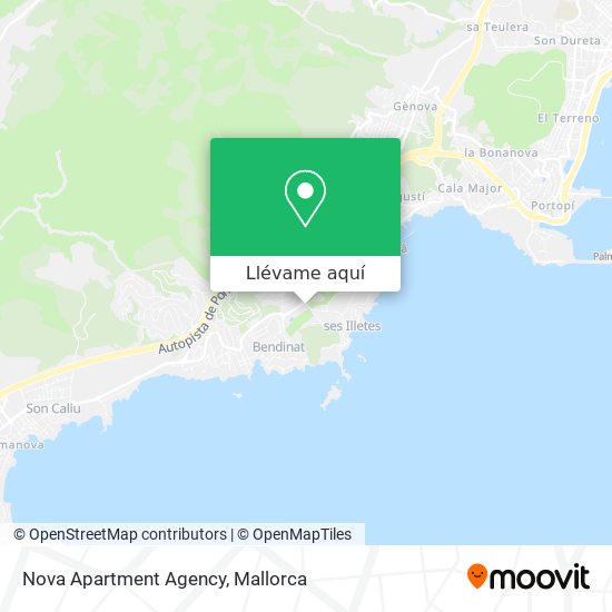 Mapa Nova Apartment Agency