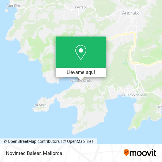 Mapa Novintec Balear