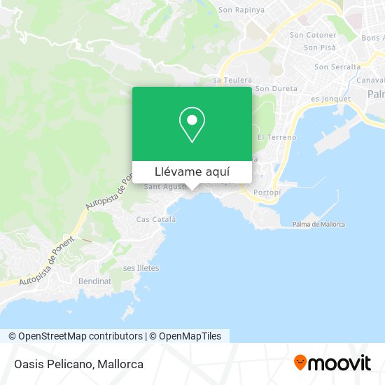 Mapa Oasis Pelicano