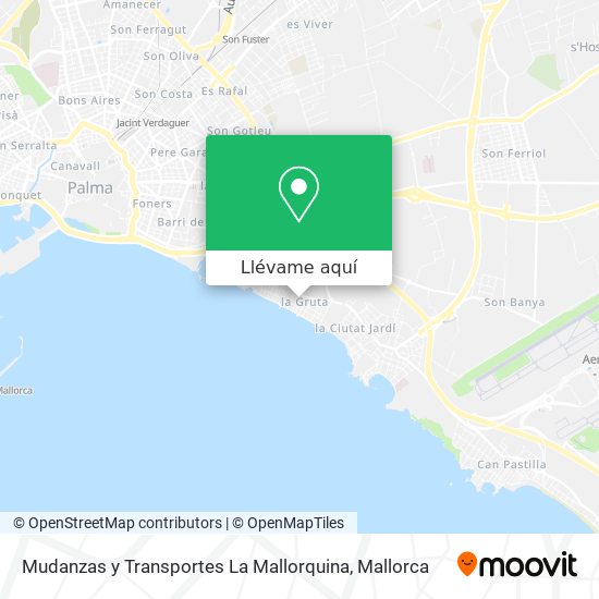 Mapa Mudanzas y Transportes La Mallorquina