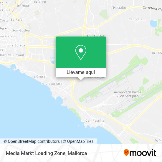 Mapa Media Markt Loading Zone