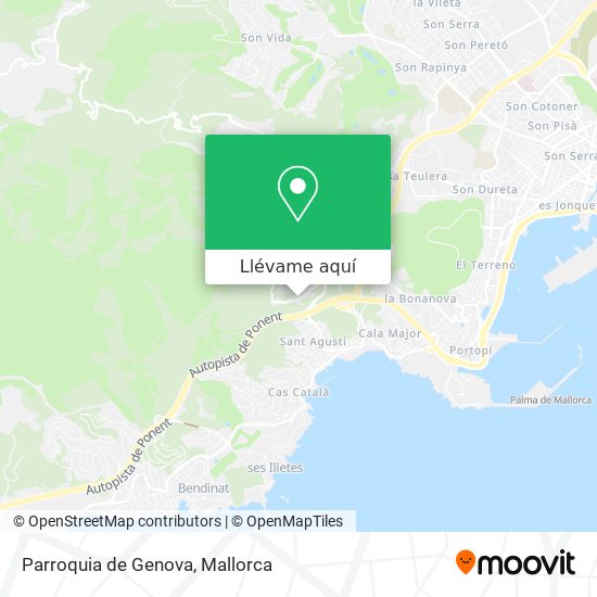 Mapa Parroquia de Genova
