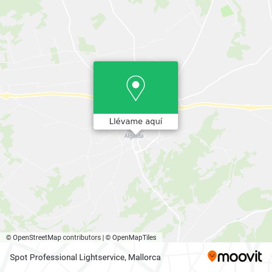 Mapa Spot Professional Lightservice