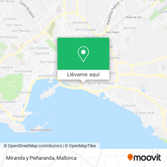 Mapa Miranda y Peñaranda