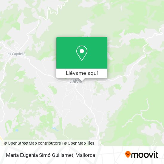 Mapa María Eugenia Simó Guillamet
