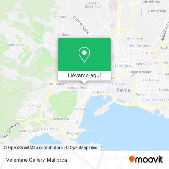 Mapa Valentine Gallery