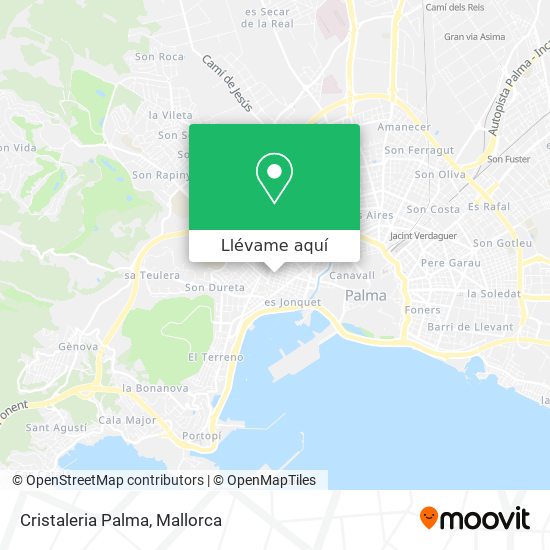 Mapa Cristaleria Palma