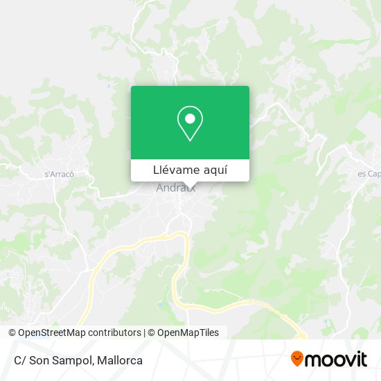 Mapa C/ Son Sampol