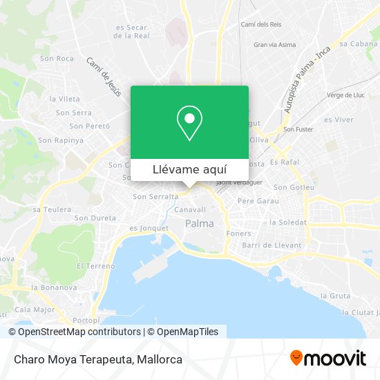 Mapa Charo Moya Terapeuta