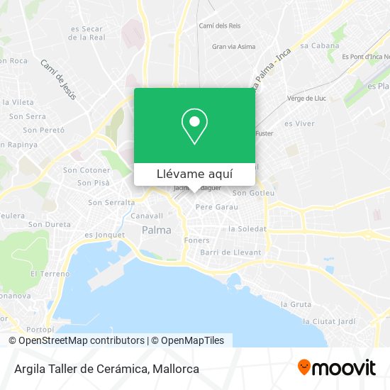 Mapa Argila Taller de Cerámica