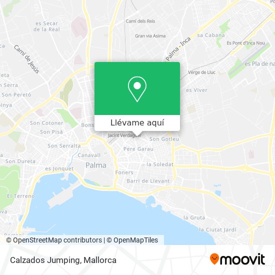 Mapa Calzados Jumping