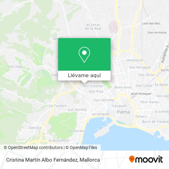 Mapa Cristina Martín Albo Fernández