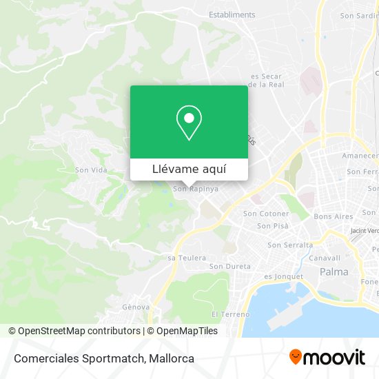 Mapa Comerciales Sportmatch