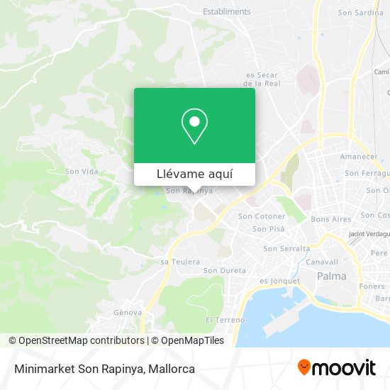 Mapa Minimarket Son Rapinya