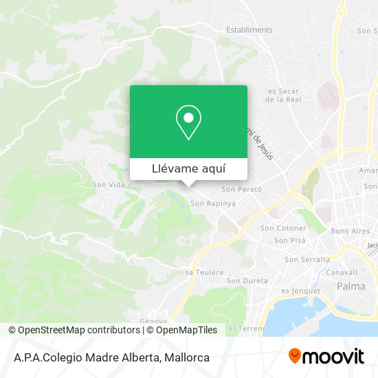 Mapa A.P.A.Colegio Madre Alberta