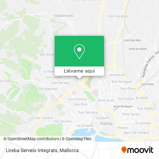 Mapa Lireba Serveis Integrats