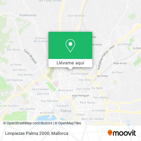Mapa Limpiezas Palma 2000