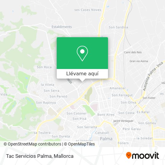 Mapa Tac Servicios Palma