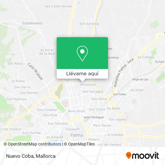 Mapa Nuevo Coba
