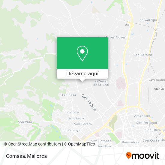 Mapa Comasa