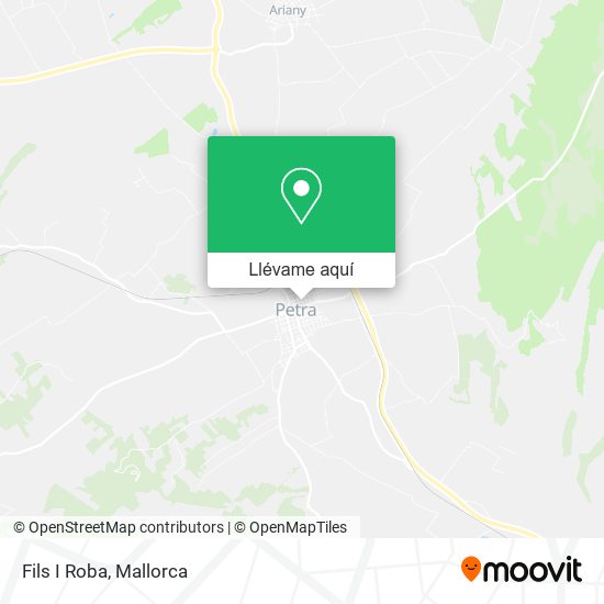 Mapa Fils I Roba