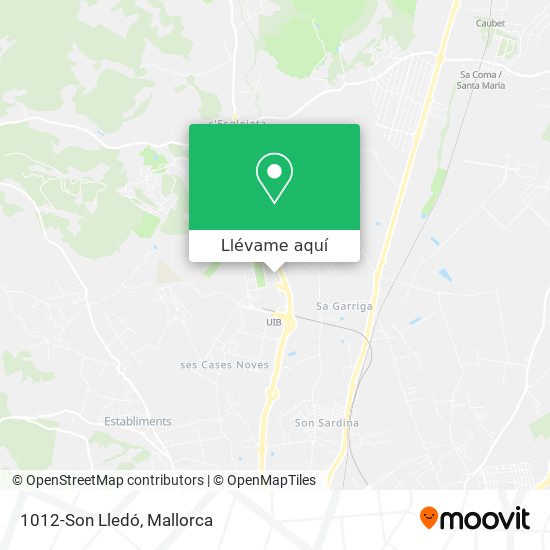 Mapa 1012-Son Lledó