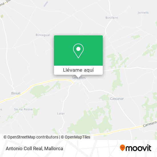 Mapa Antonio Coll Real