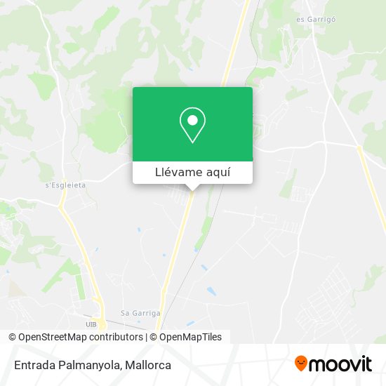 Mapa Entrada Palmanyola