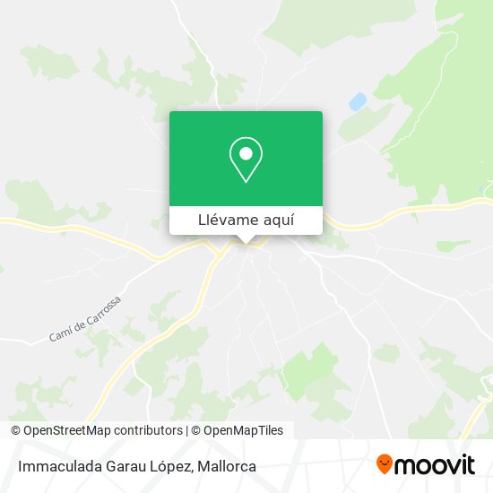 Mapa Immaculada Garau López