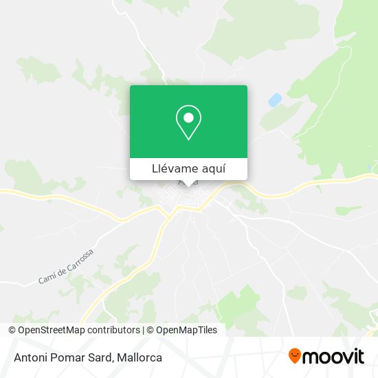 Mapa Antoni Pomar Sard